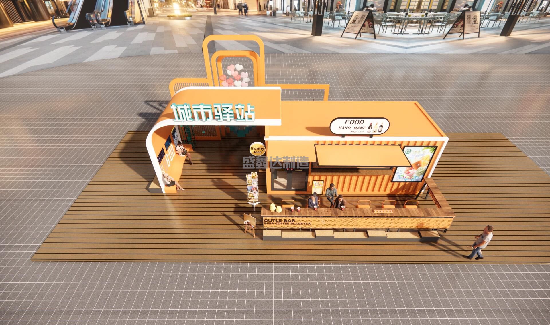 西安集裝箱廠家網(wǎng)紅集裝箱的特點有哪些？？